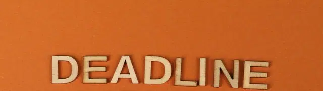 development deadline
